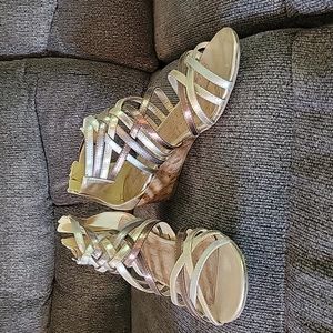 Gold Colored Sandals